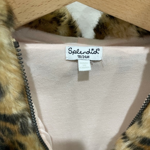 Splendid faux fur hooded coat - Picture 2 of 4